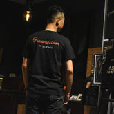 May club -【WESTRIDE】"MR. GENERATE" TEE - BLACK